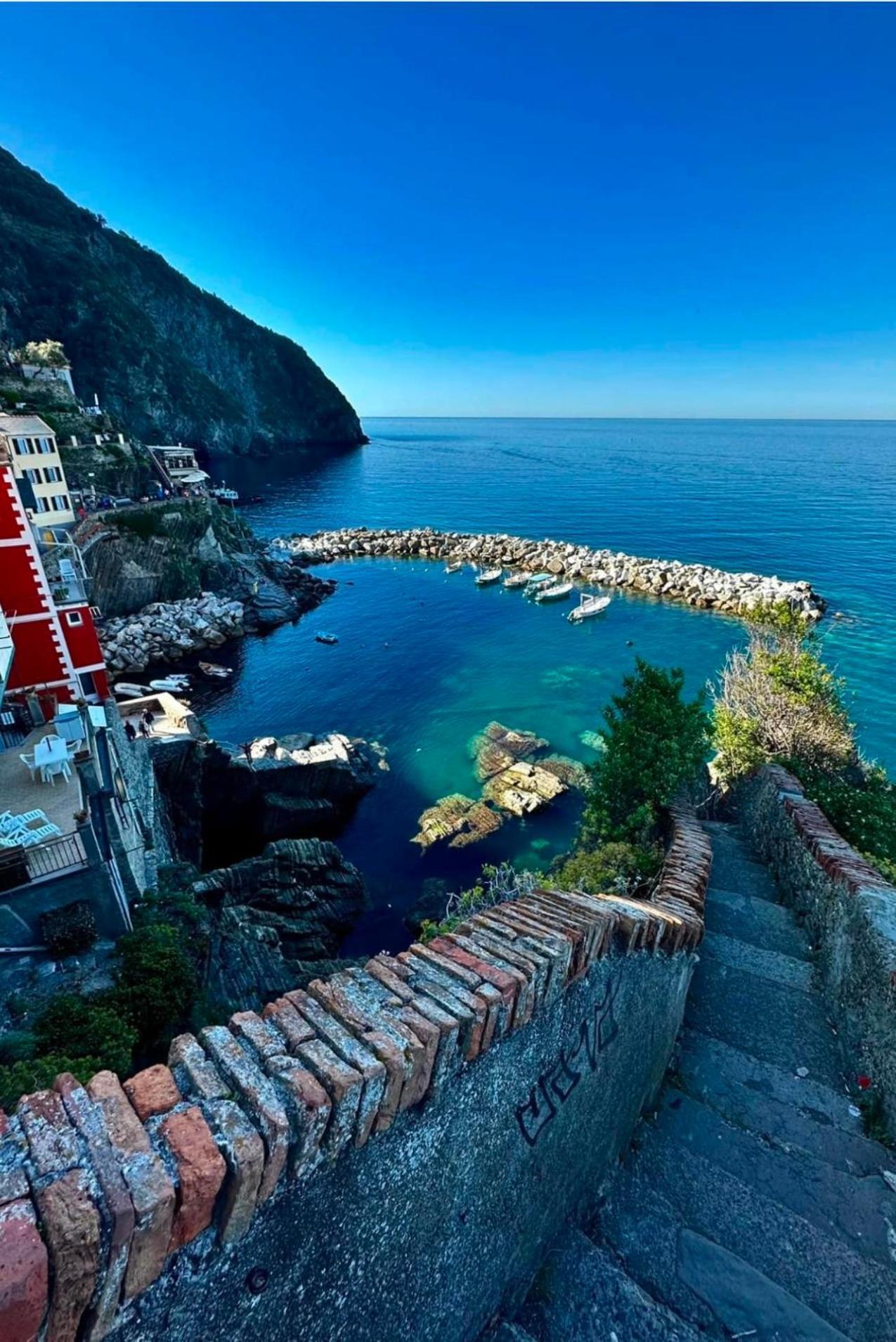Compagnia Del Mare, Cinque Terre Full Apt X 2, Centro Storico,5 Minuti Dal Mare! Riomaggiore Zewnętrze zdjęcie